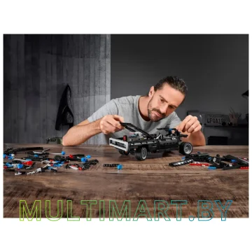 Конструктор LEGO Technic 42111 Dodge Charger Доминика Торетто картинка 9